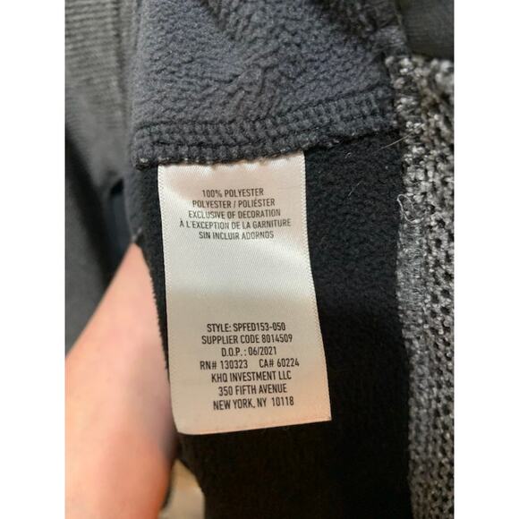 Spyder Boundless half zip hoodie sweatshirt Gray Frontier style sz L - Picture 5 of 7